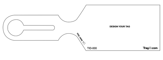 Custom Design Vendor Tag — 500 Pack (TID-000)
