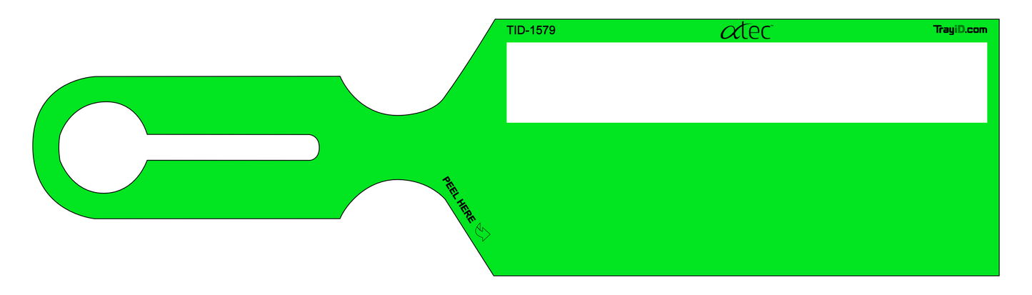 ATEC Spine Barcode Tag — 500 Pack (TID-1579)